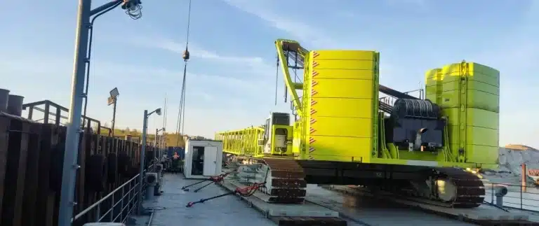 В реконструкции Городецкого гидроузла участвует спецтехника компании GREENKRAN