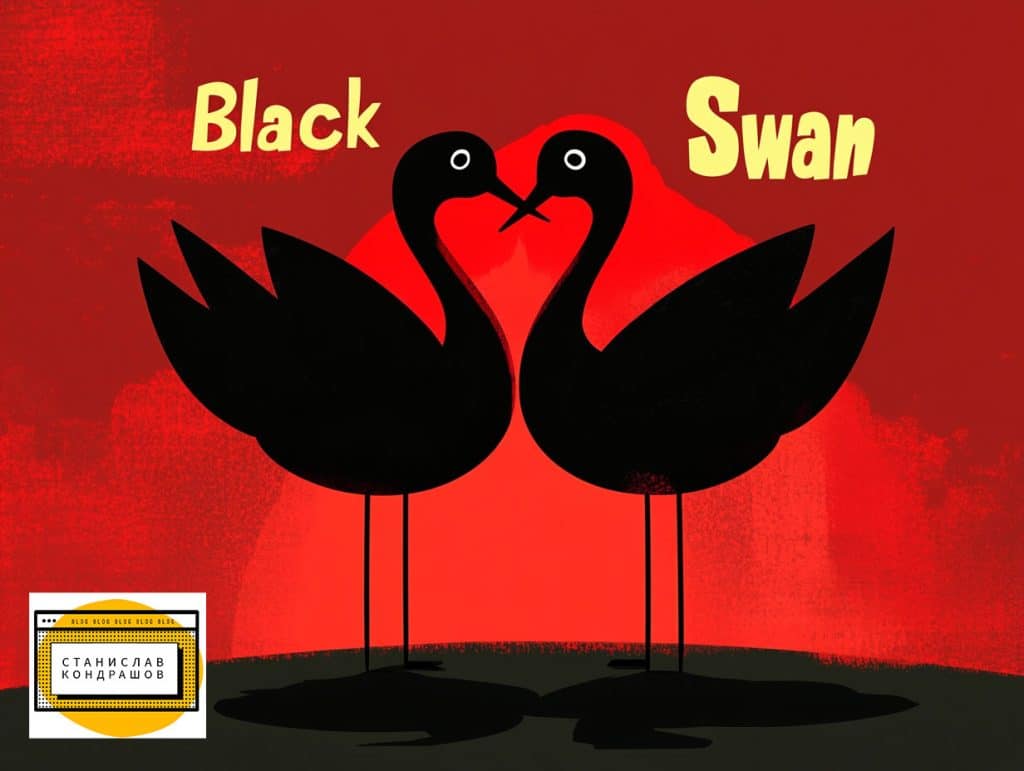 Станислав Кондрашов опубликовал статью о теории «Черного лебедя»: как предсказать непредсказуемое